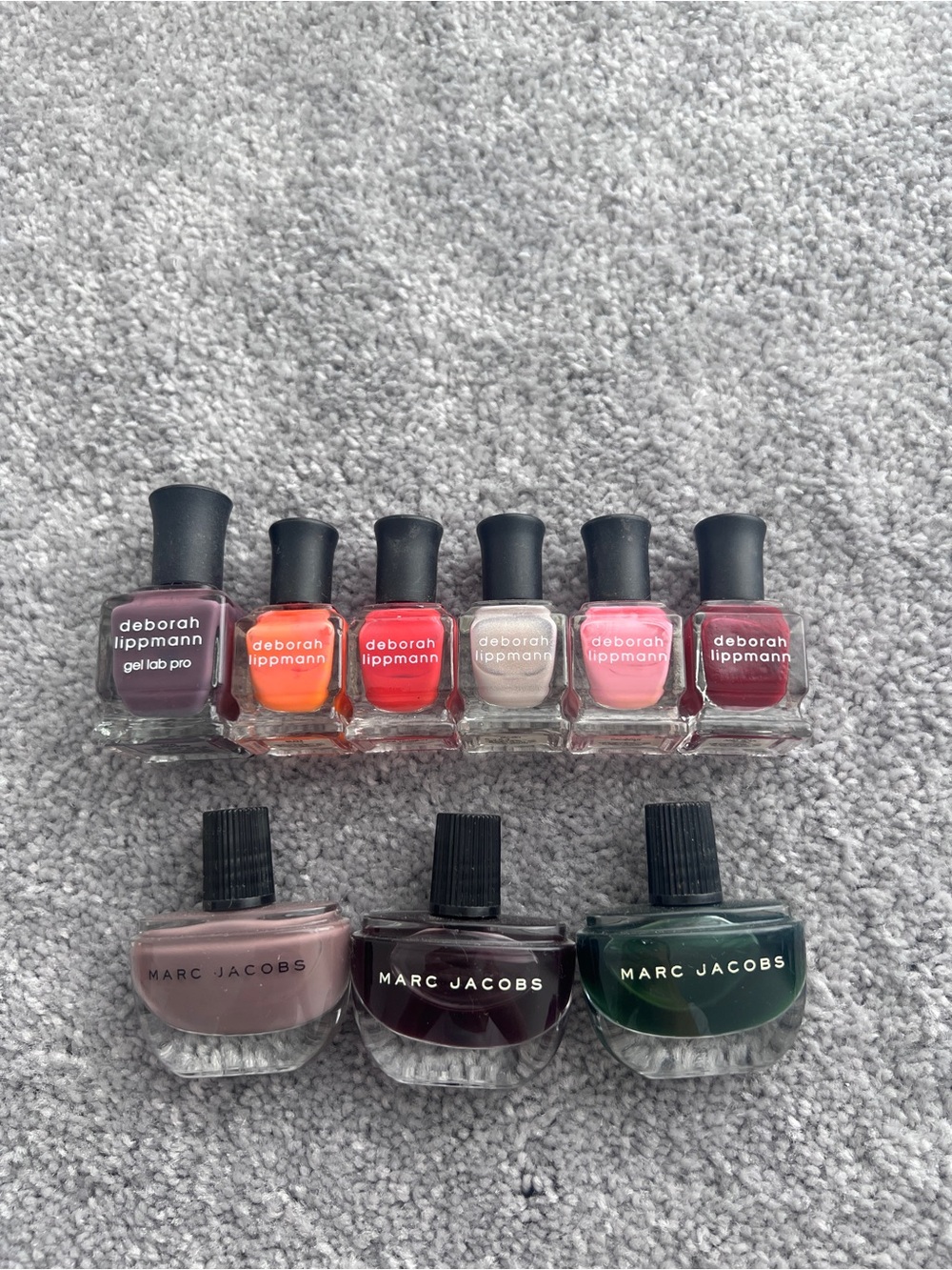 Marc Jacobs and Deborah Lippmann Nail Polishes Lot